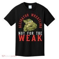 Alligator Wrestling Gator Wrestling Alligator Wrestler  Kids T-Shirt thumb 0