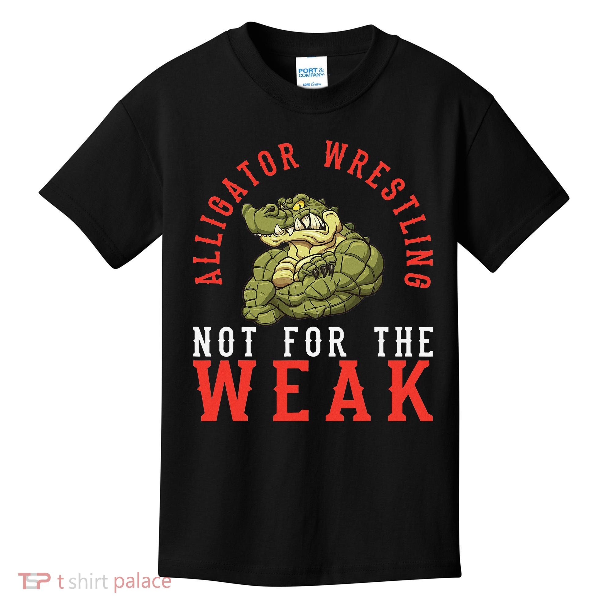 Alligator Wrestling Gator Wrestling Alligator Wrestler  Kids T-Shirt