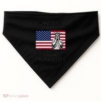 Are We Great Yet Cause I Just Feel Embarrassed Fun Democrat USA-Made Doggie Bandana thumb 0