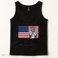 Are We Great Yet Cause I Just Feel Embarrassed Fun Democrat Tank Top thumb 2