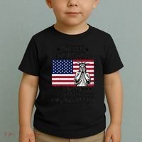 Are We Great Yet Cause I Just Feel Embarrassed Fun Democrat Toddler T-Shirt thumb 2