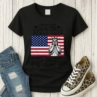 Are We Great Yet Cause I Just Feel Embarrassed Fun Democrat Women's T-Shirt thumb 3