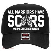 All Warriors Have Scars Lung Cancer Survivor Gift Hat thumb 0