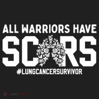 All Warriors Have Scars Lung Cancer Survivor Gift Hat thumb 2