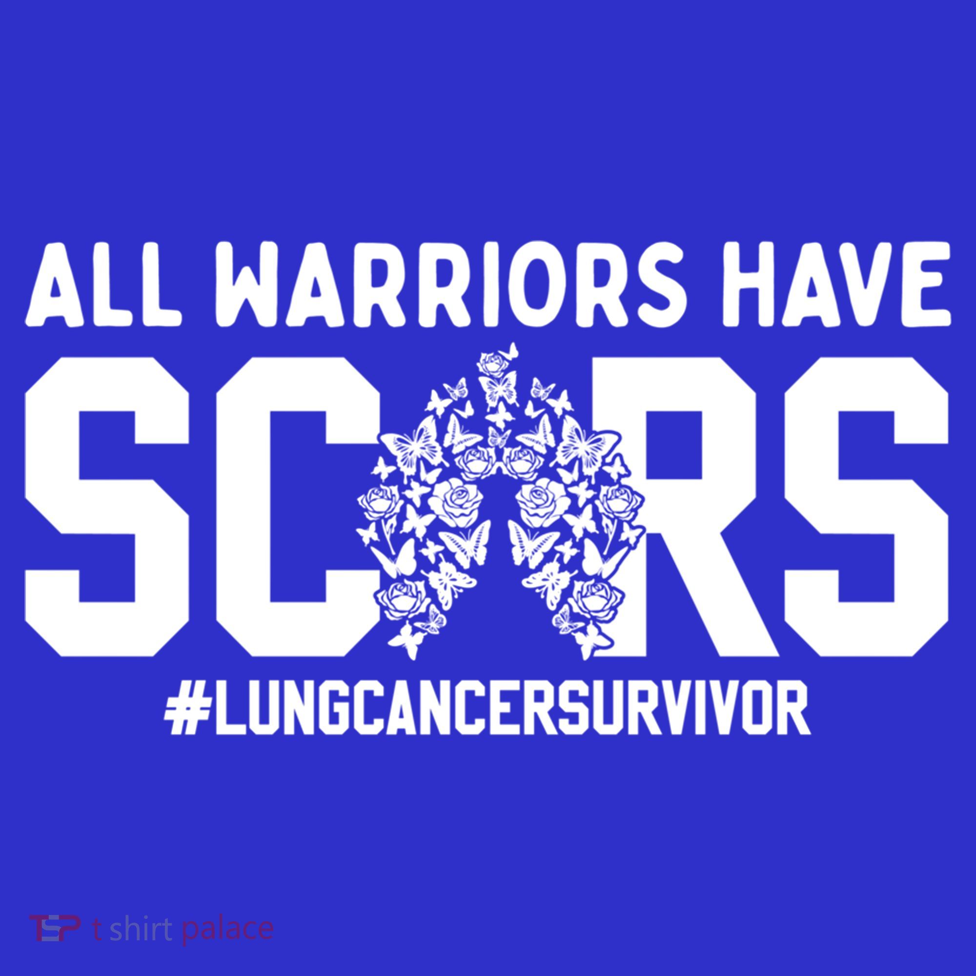 All Warriors Have Scars Lung Cancer Survivor Gift Hoodie