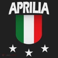 Aprilia With Italian Flag And 3 White Stars Women's Sweatshirt thumb 2