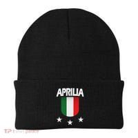 Aprilia With Italian Flag And 3 White Stars Beanie thumb 0