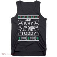 And why is the carpet all wet Todd Tank Top thumb 0
