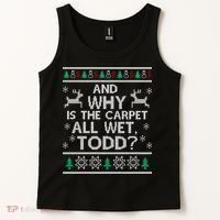 And why is the carpet all wet Todd Tank Top thumb 2