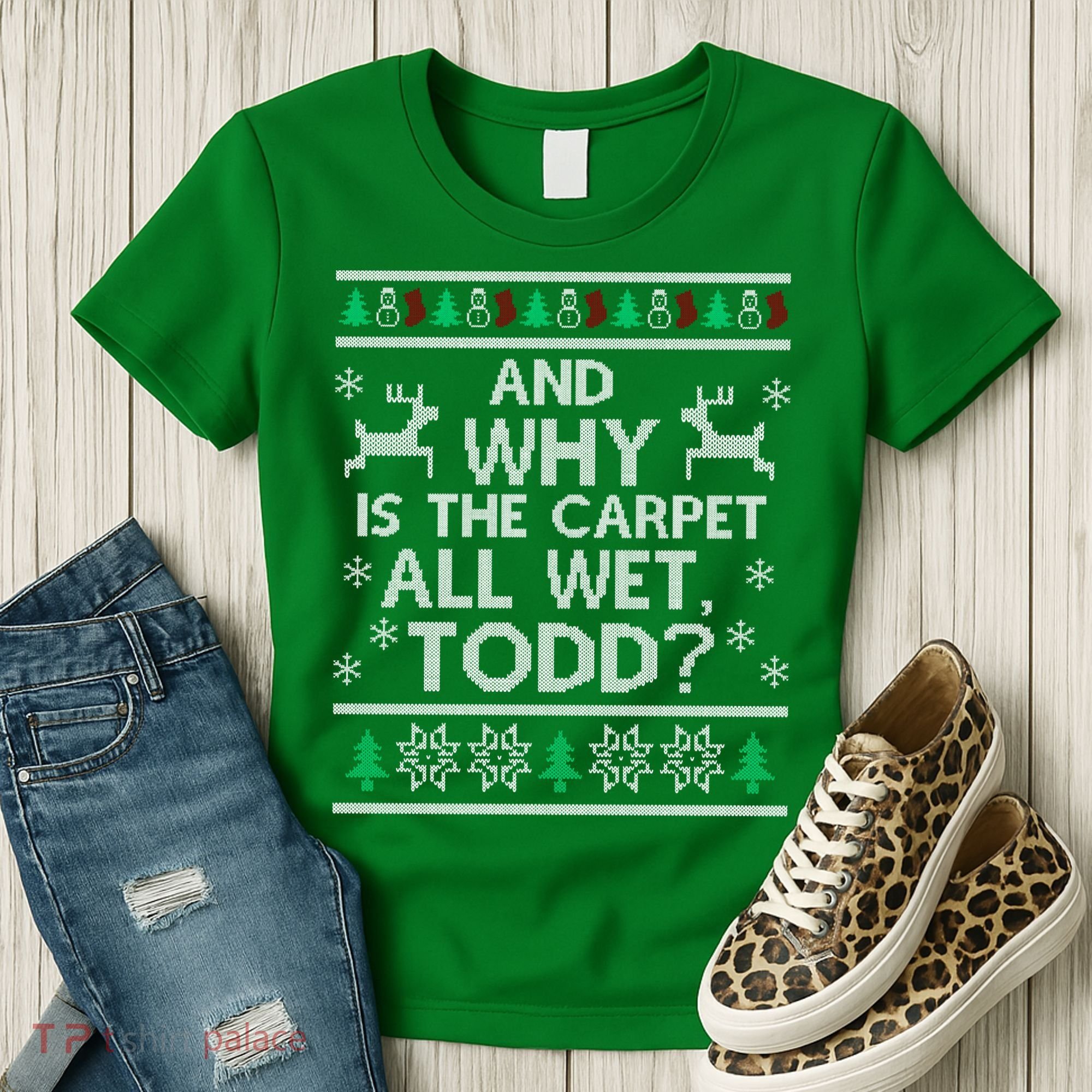 And why is the carpet all wet Todd Women's T-Shirt