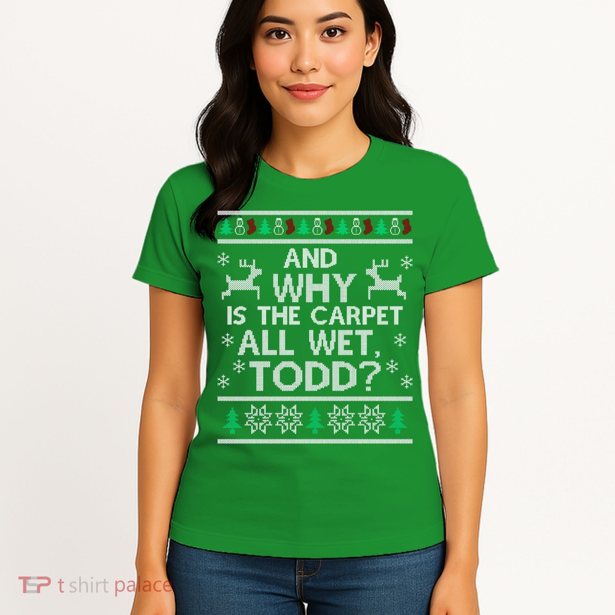 And why is the carpet all wet Todd Women's T-Shirt