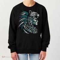 Aztec Warrior Jaguar Women's Sweatshirt thumb 0