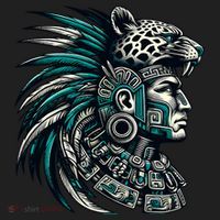 Aztec Warrior Jaguar Women's Sweatshirt thumb 2