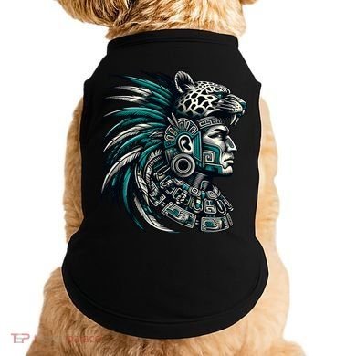 Aztec Warrior Jaguar Doggie Tank