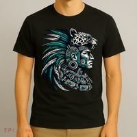 Aztec Warrior Jaguar T-Shirt thumb 3