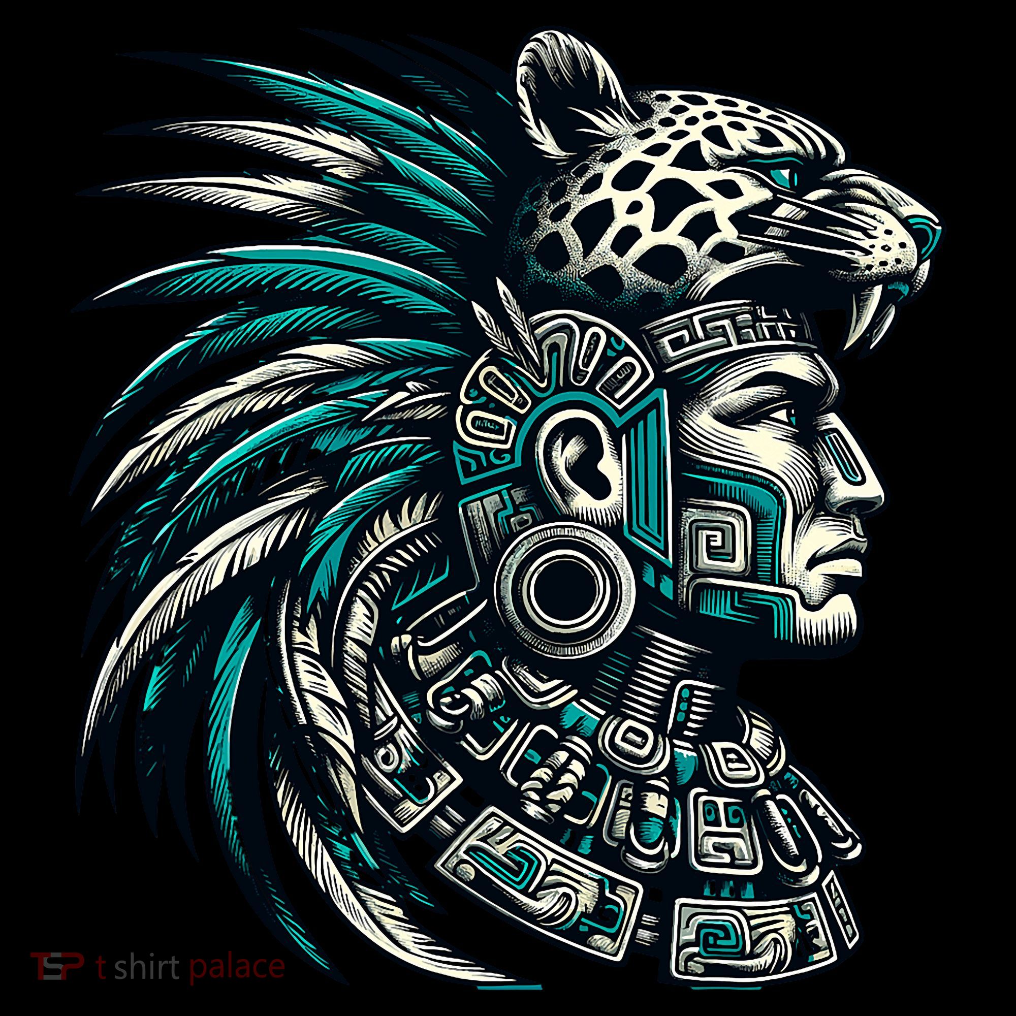 Aztec Warrior Jaguar Coffee Mug