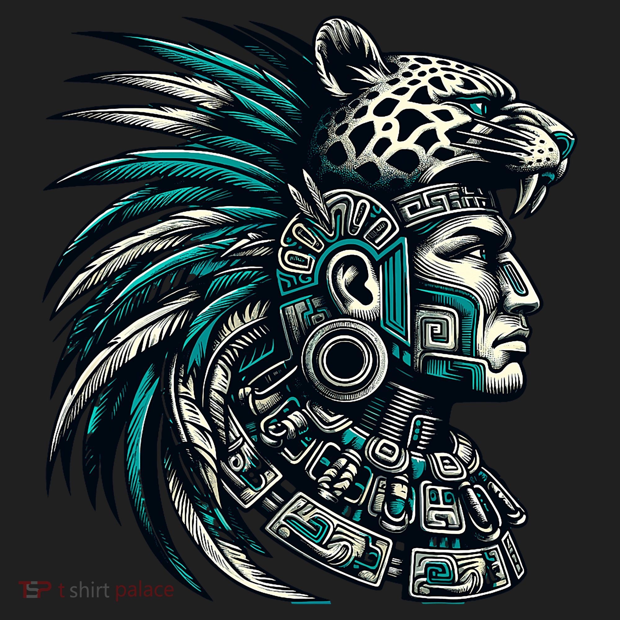 Aztec Warrior Jaguar Beanie