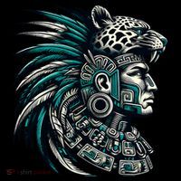 Aztec Warrior Jaguar Women's Hoodie thumb 2