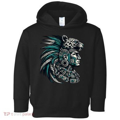 Aztec Warrior Jaguar Toddler Hoodie
