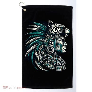 Aztec Warrior Jaguar Golf Towel