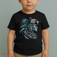 Aztec Warrior Jaguar Toddler T-Shirt thumb 2