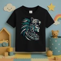 Aztec Warrior Jaguar Toddler T-Shirt thumb 3