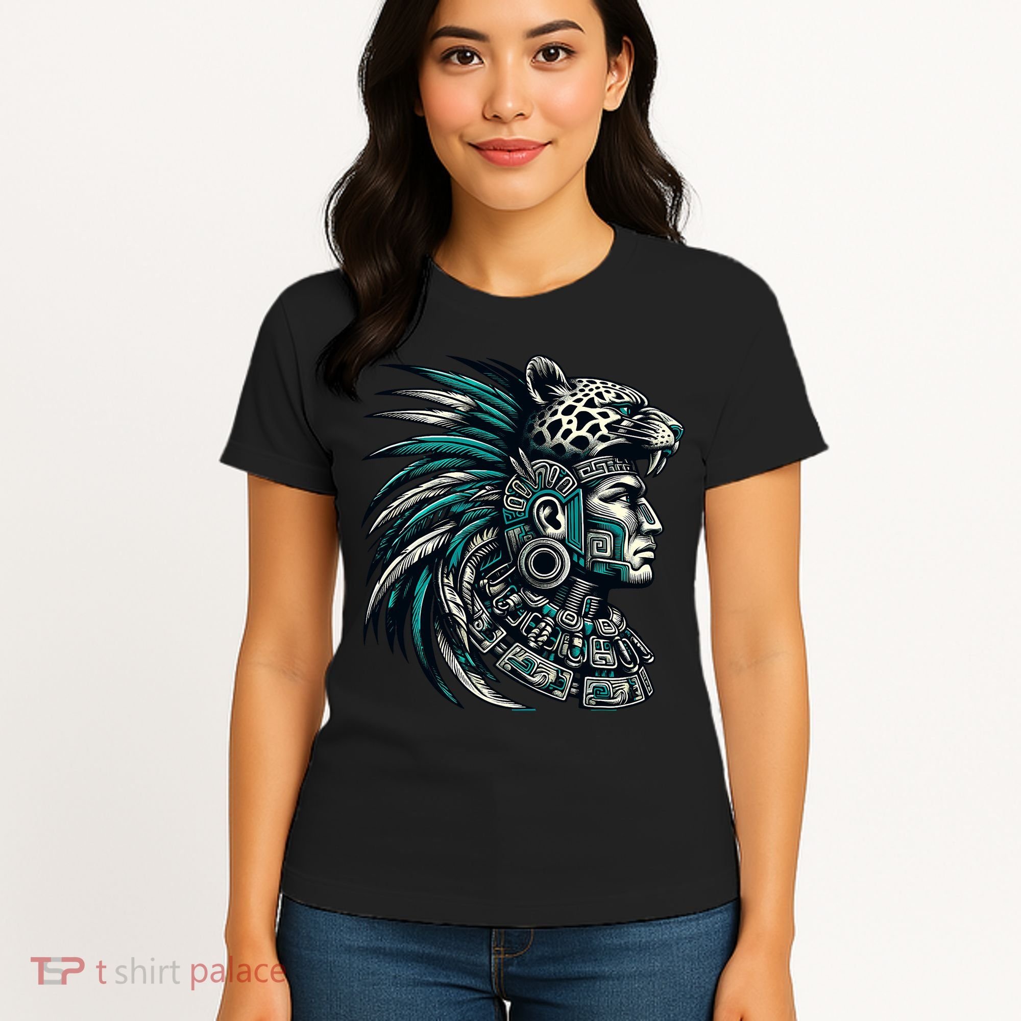 Aztec Warrior Jaguar Women's T-Shirt