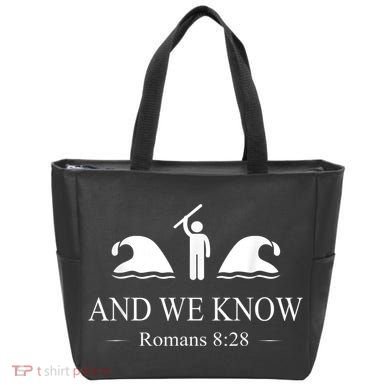 And We Know Romans Tote Bag