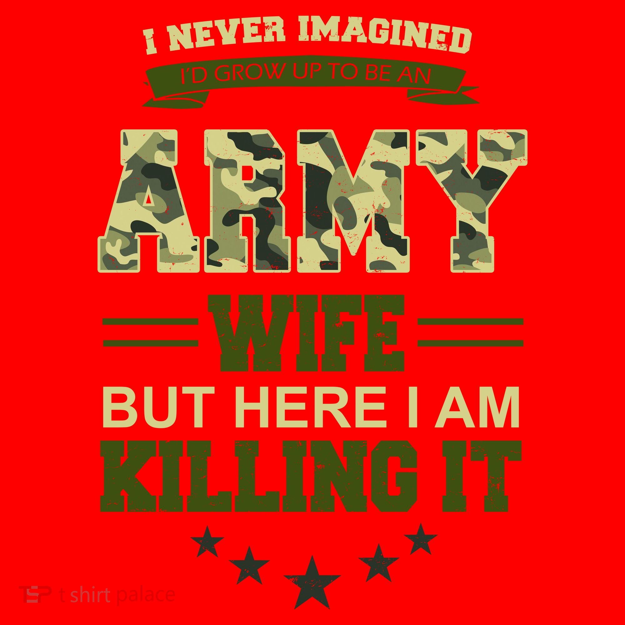 Army Wife Killing It Quote Santa Hat