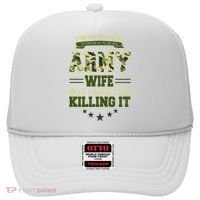 Army Wife Killing It Quote Hat thumb 0
