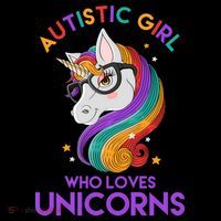 Autistic Who Loves Unicorns Toddler Hoodie thumb 2