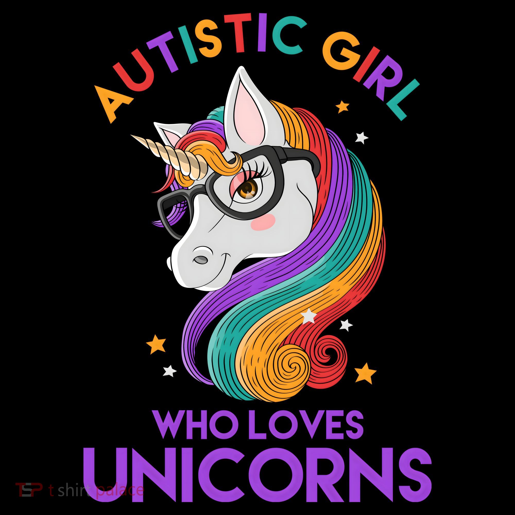 Autistic Who Loves Unicorns Toddler Hoodie