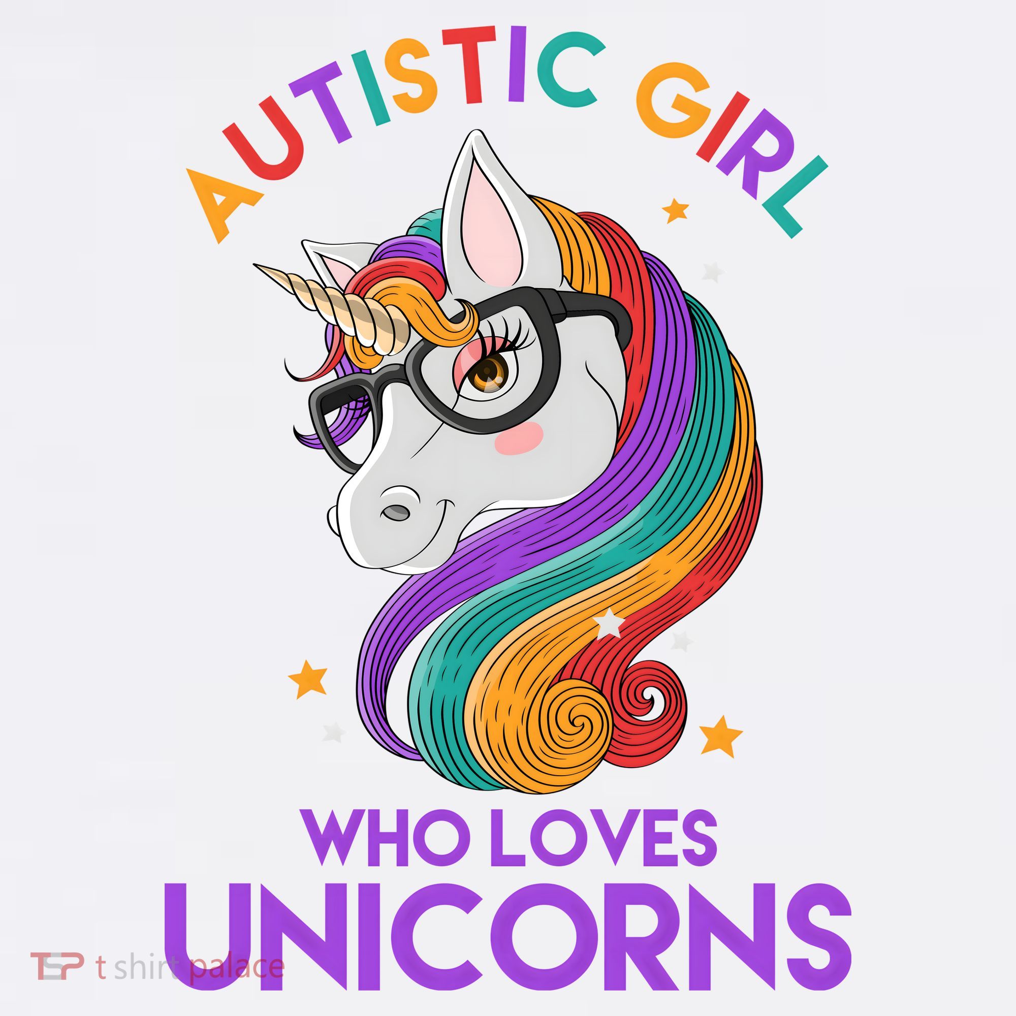 Autistic Who Loves Unicorns Tumbler