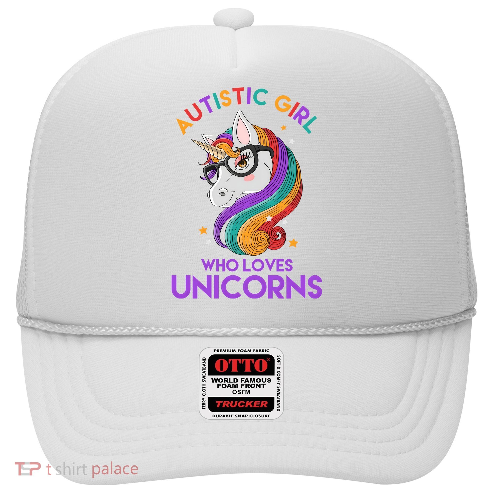 Autistic Who Loves Unicorns Hat