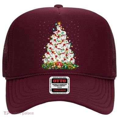Arctic Wolf Lover Xmas Lights Arctic Wolf Christmas Tree Hat