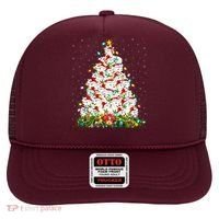 Arctic Wolf Lover Xmas Lights Arctic Wolf Christmas Tree Hat thumb 0