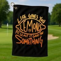 Ajr When Life Gives You Lemons Golf Towel thumb 1