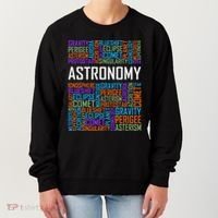 Astronomy Words Lover Gift Proud Astronomer Gifts Women's Sweatshirt thumb 0