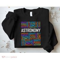 Astronomy Words Lover Gift Proud Astronomer Gifts Sweatshirt thumb 2