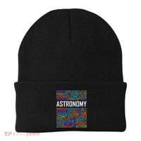 Astronomy Words Lover Gift Proud Astronomer Gifts Beanie thumb 0