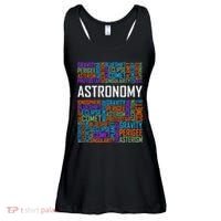 Astronomy Words Lover Gift Proud Astronomer Gifts Ladies Essential Flowy Tank thumb 0