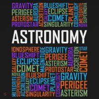 Astronomy Words Lover Gift Proud Astronomer Gifts Ladies Essential Flowy Tank thumb 2