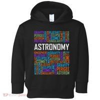 Astronomy Words Lover Gift Proud Astronomer Gifts Toddler Hoodie thumb 0