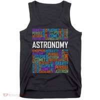 Astronomy Words Lover Gift Proud Astronomer Gifts Tank Top thumb 0