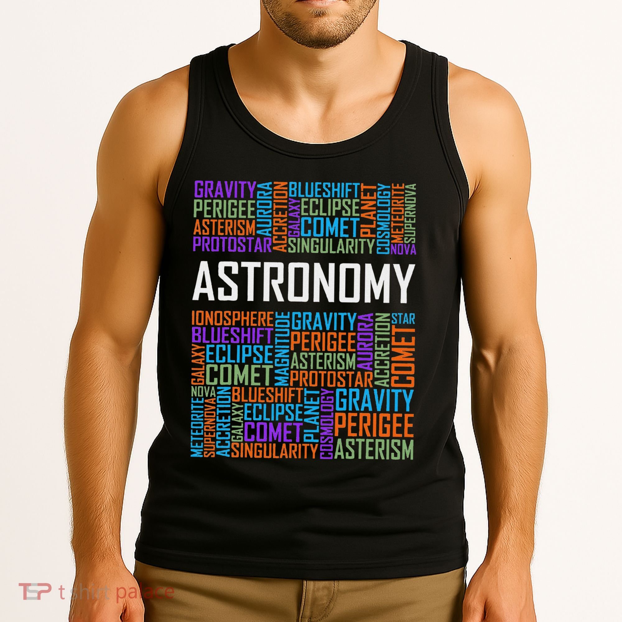 Astronomy Words Lover Gift Proud Astronomer Gifts Tank Top
