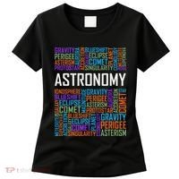 Astronomy Words Lover Gift Proud Astronomer Gifts Women's T-Shirt thumb 0