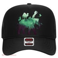 Animal Wild Life Forest Double Exposure Hat thumb 0