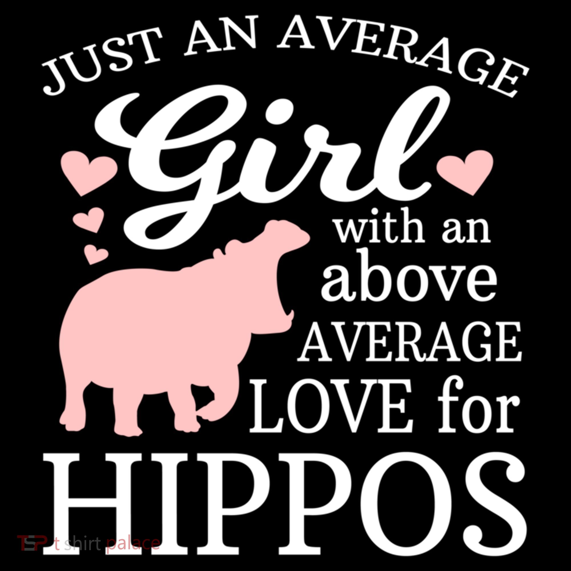 Average Who Loves Hippos Gift Hippopotamus Funny Gift Women's Hoodie