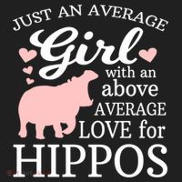 Average Who Loves Hippos Gift Hippopotamus Funny Gift Hat thumb 2