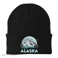 Alaska Wilderness Moose Moon Beanie thumb 0